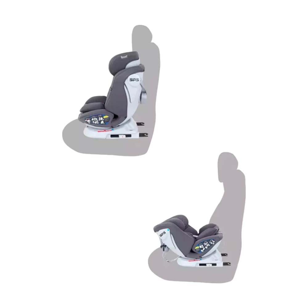 Автокресло RANT UB619 NITRO isofix Grey группа 0+-1-2-3  (0-36 кг)