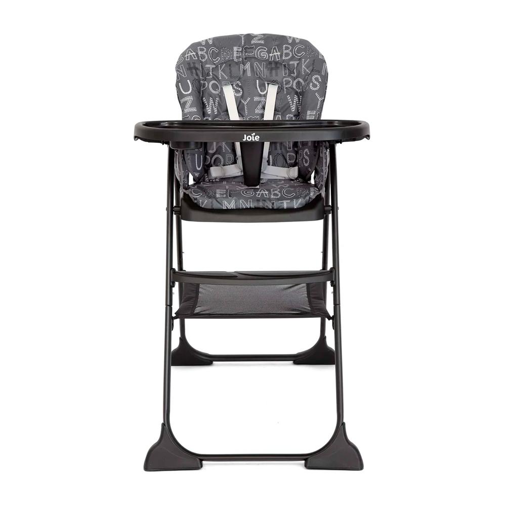 Стульчик для кормления Joie Mimzy Snacker ABC CHARCOAL