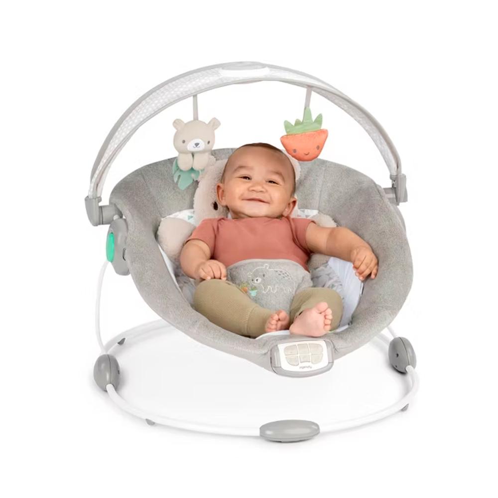 Баунсер c подсветкой Baby Ingenuity Nate