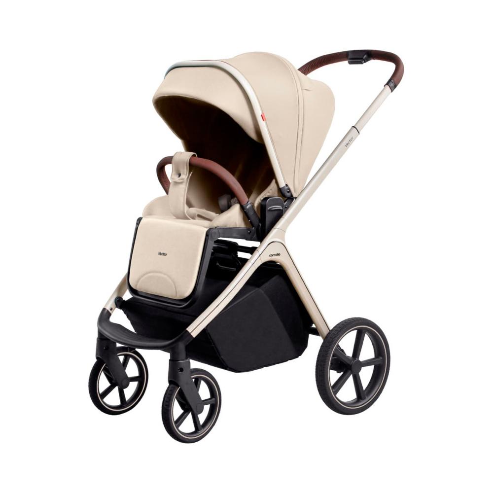 Коляска детская Carrello Vector 2в1 Seashell Beige