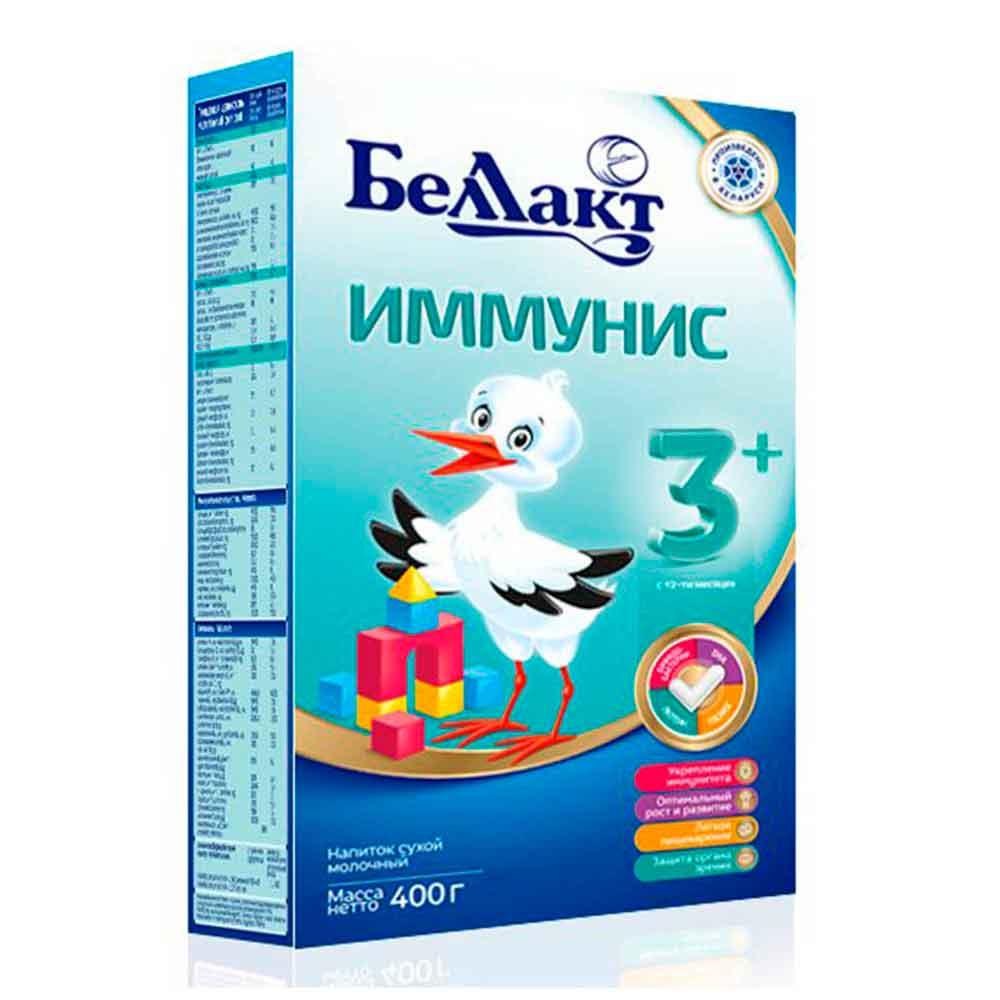 Сухой молочный напиток Беллакт Иммунис 3+ 12м+ 400 гр
