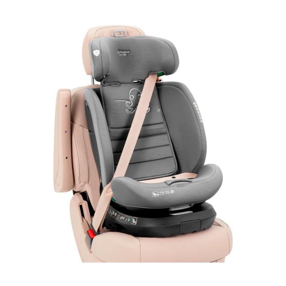 Автокресло Corrello Octopus Seashell Grey i-Size 40-150см ISOFIX