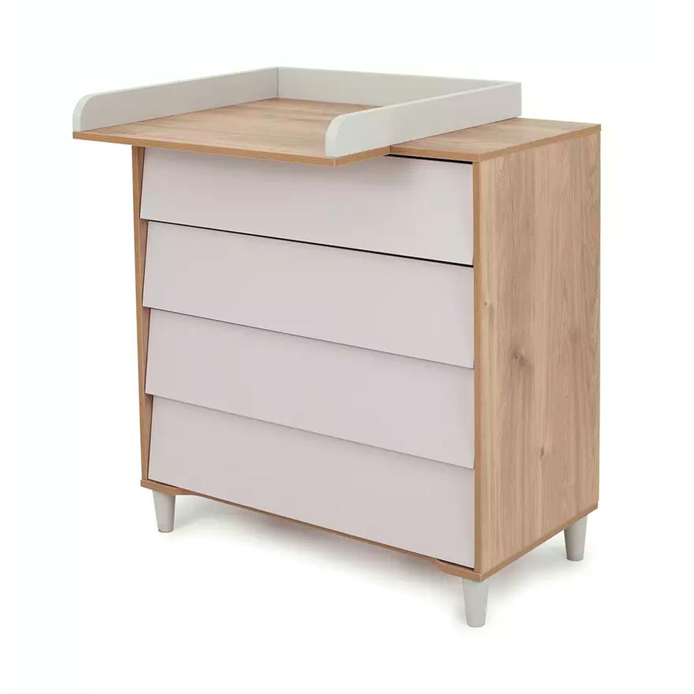 Комод RANT Bergen Crystal Beige 4 ящика артикул 105 84см