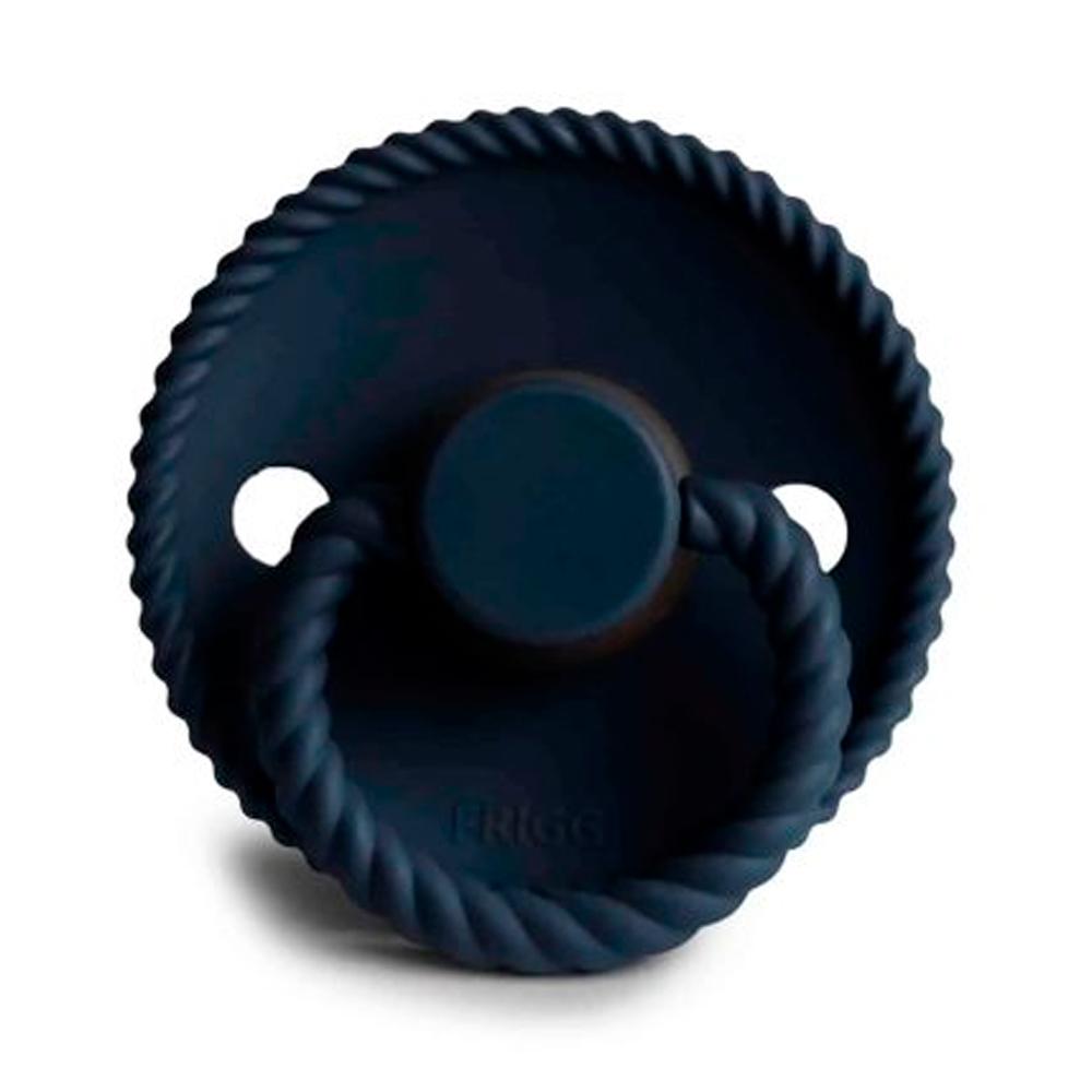 Пустышка FRIGG Rope Latex Dark Navy 0-6м