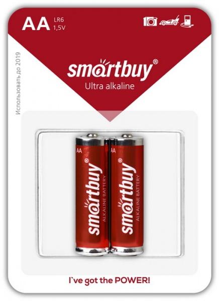 Батарейка  Smarybuy   LR6/2B 1 шт