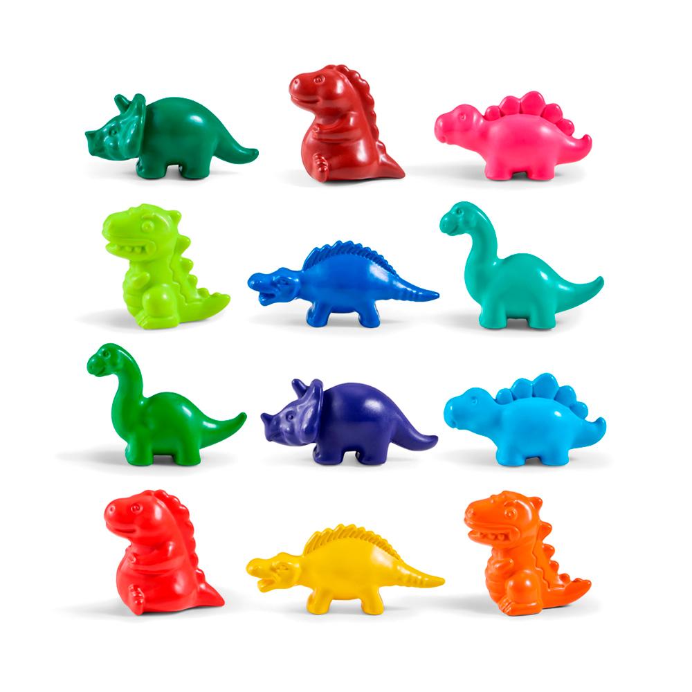 Цветные мелки HAPPY DINO ART HAPPY BABY