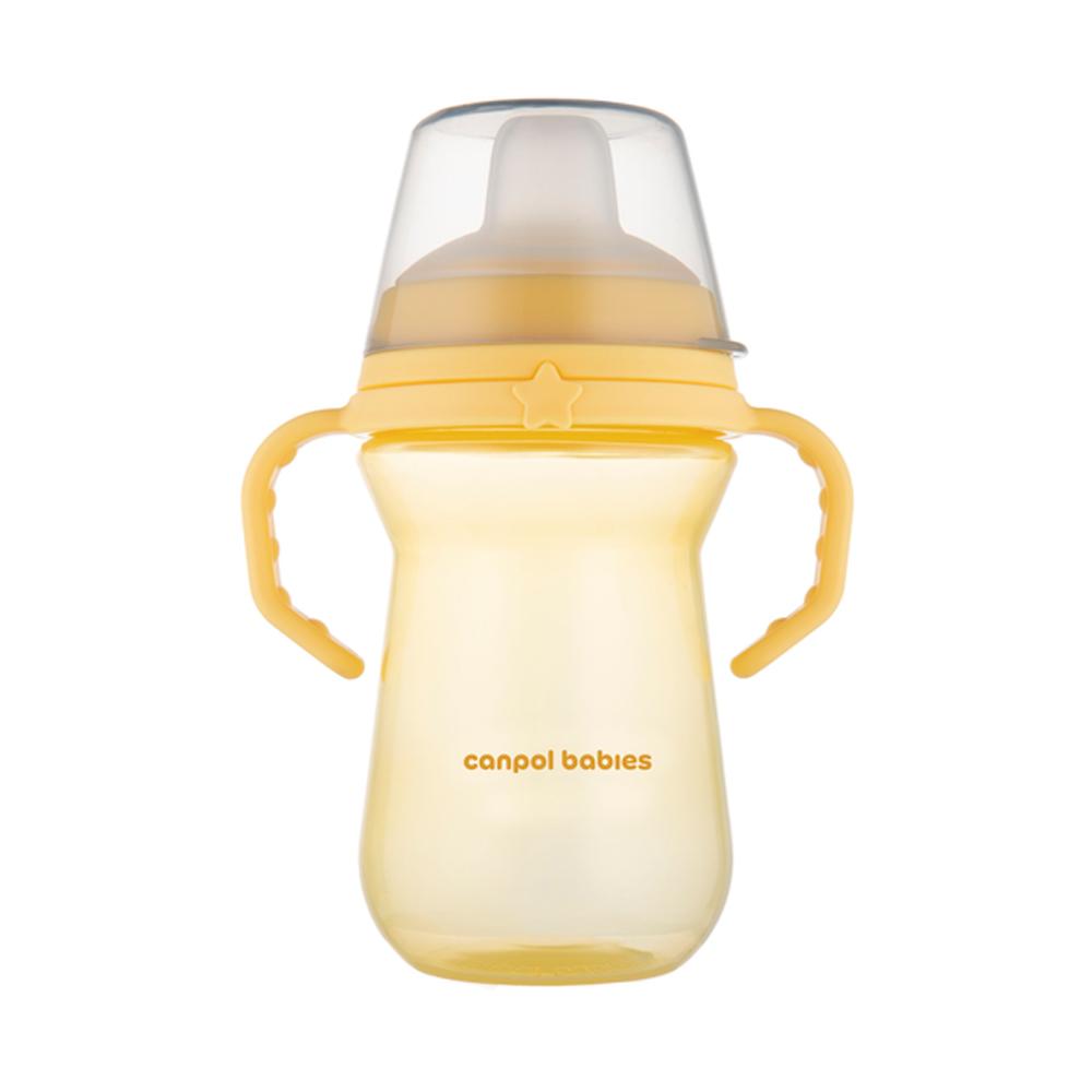 Поильник Canpol Babies FirstCup силиконовым носиком 6м+ 250 мл