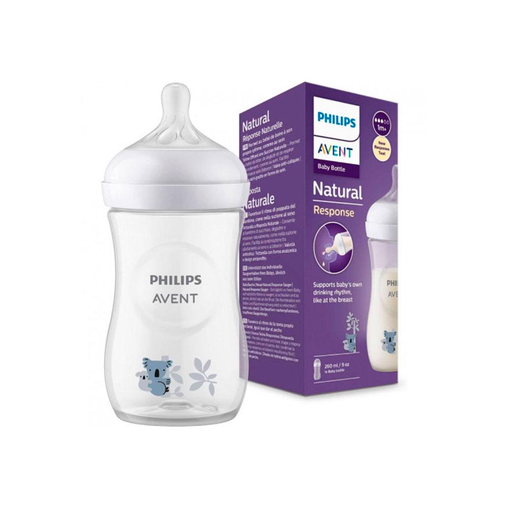 Бутылочка Philips Avent Natural Response Koala 1м+ 260 мл