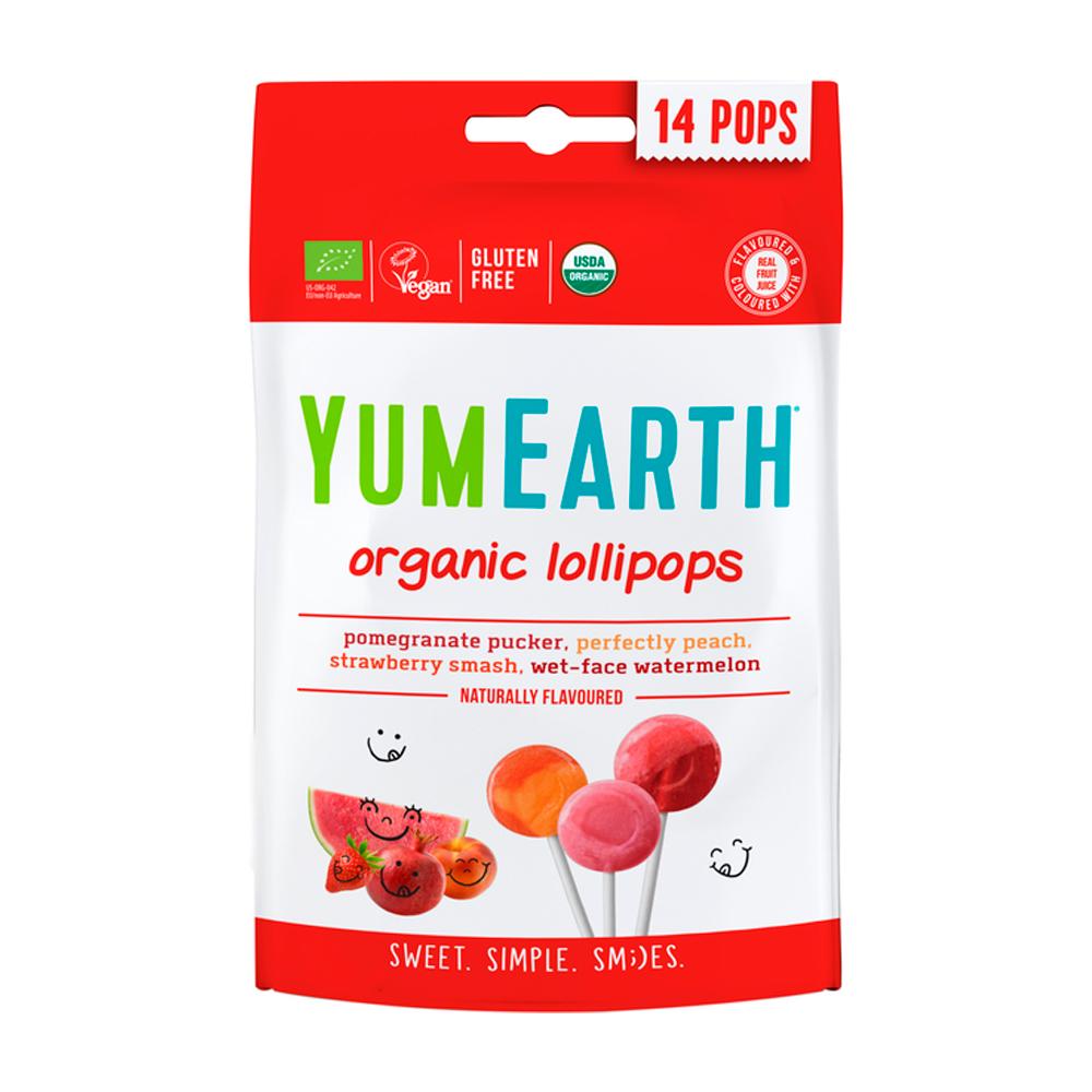 Леденцы на палочке органические Ассорти YumEarth 85 гр Леденцы на палочке органические Ассорти YumEarth 85 гр