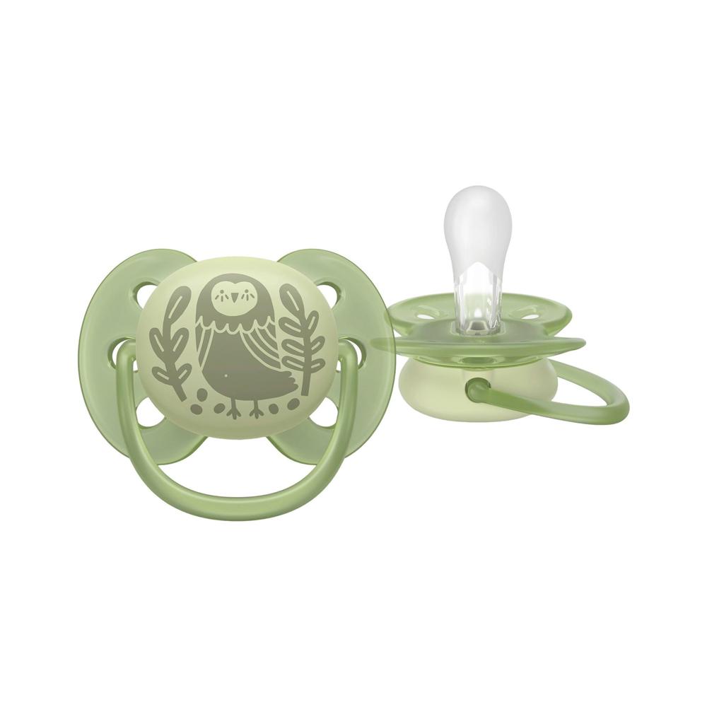 Силиконовая пустышка Philips Avent Ultrasoft deco 6-18м 2шт