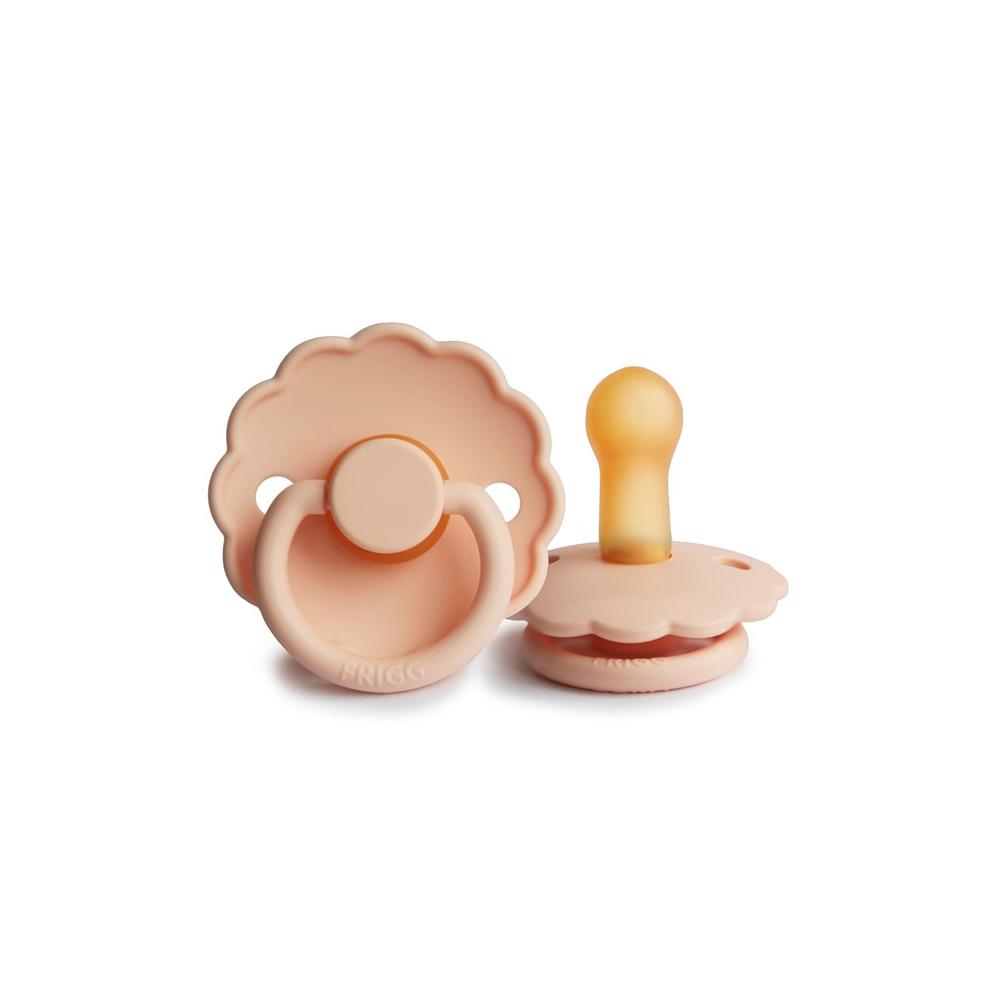 Пустышка Frigg Daisy Latex Pink Cream 6-18м+