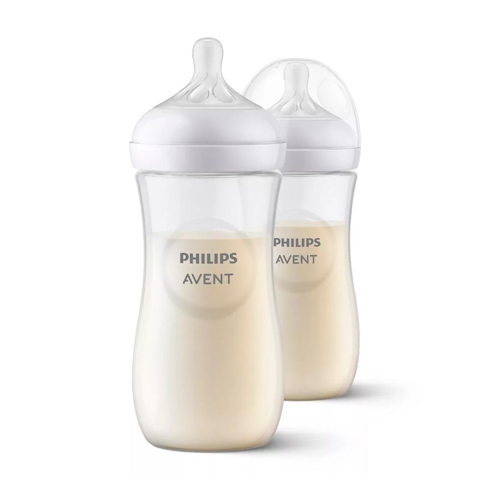 Детские бутылочки Philips Avent Natural с сосками Natural Response средний поток 330 мл 2шт