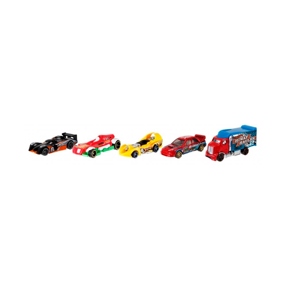 Набор машинок Hot Wheels Mattel 5 шт