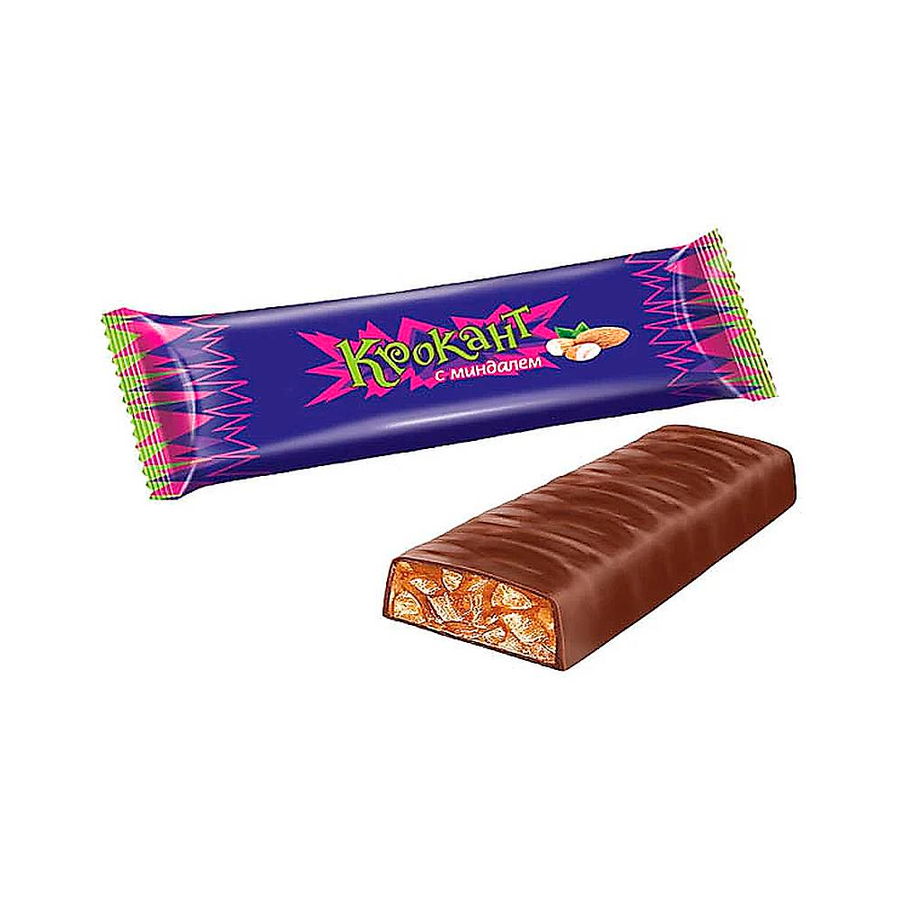 Батончик Крокант грильяж в глазури 28 г Батончик Крокант грильяж в глазури 28 г