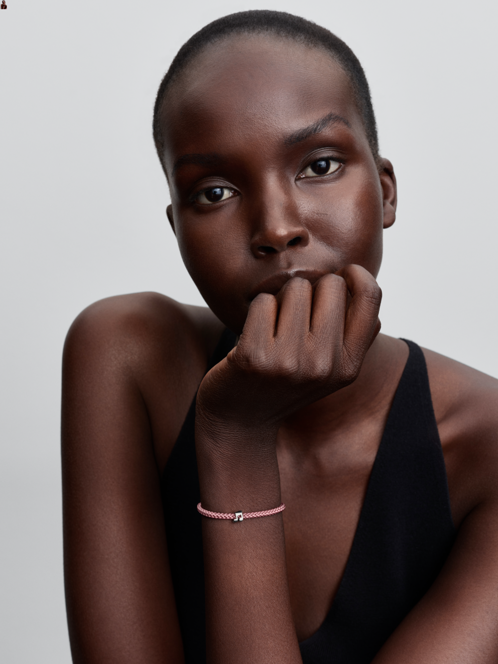 Music note sterling silver mini charm