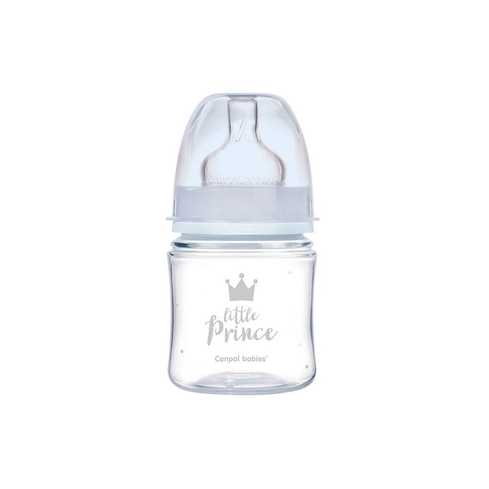 Бутылочка Canpol EasyStart Royal Baby голубая 120 мл