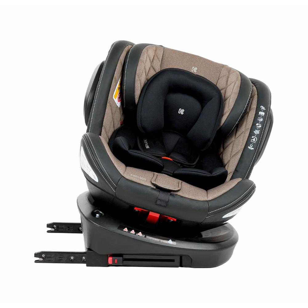 Автокресло KikkaBoo Stark ISOFIX Beige