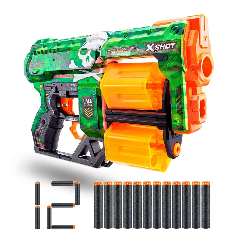 Бластер X-Shot Skins Dread Dart Camo 12 дротиков
