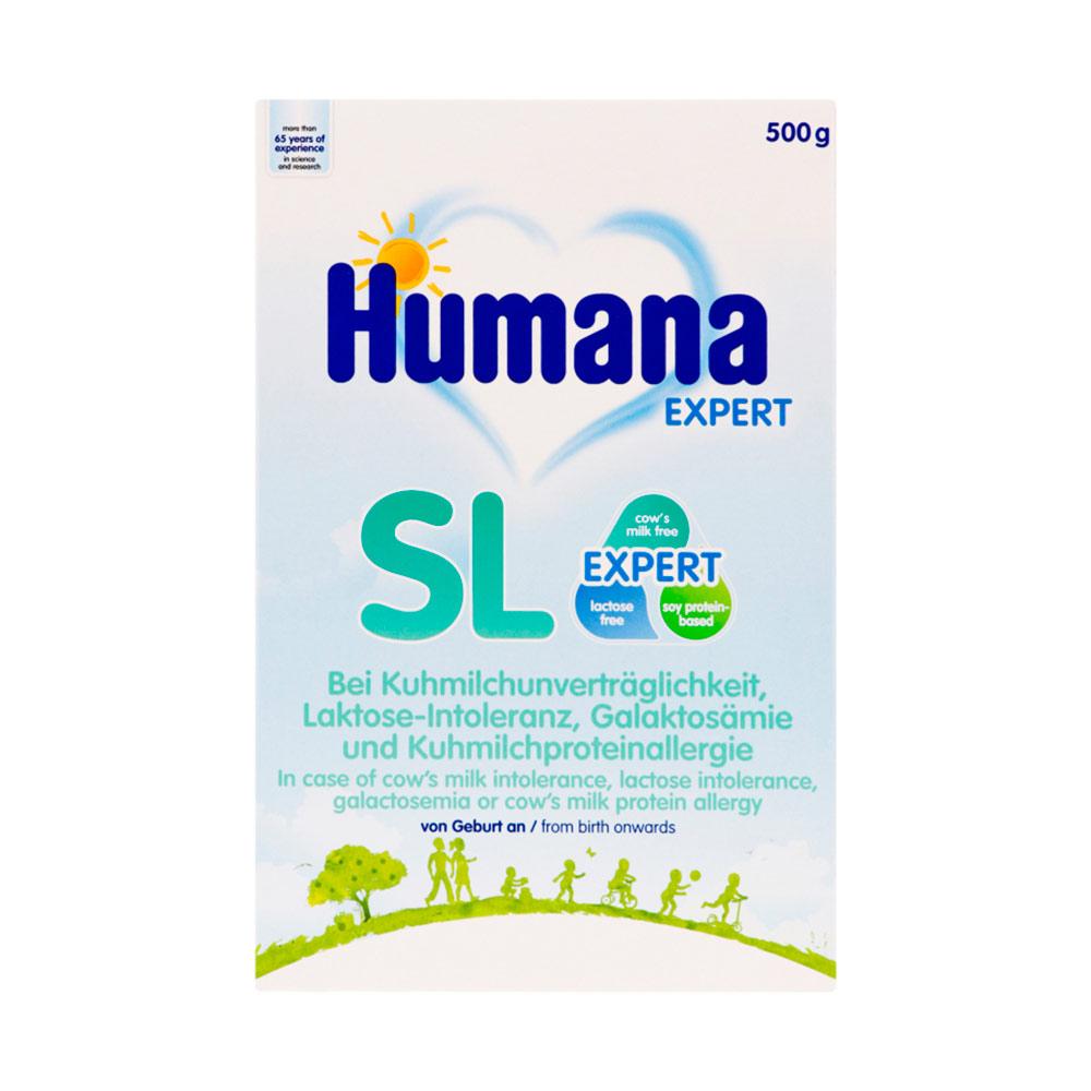 Сухая безмолочная смесь Humana Expert SL 0м+ 500 гр