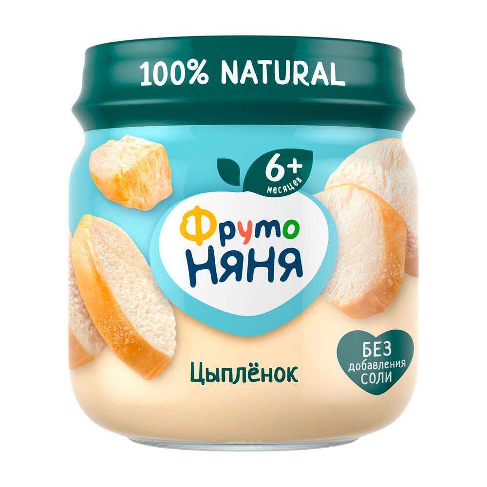 Пюре Фрутоняня цыпленок овощи 8м+ 100 гр Пюре Фрутоняня цыпленок овощи 8м+ 100 гр