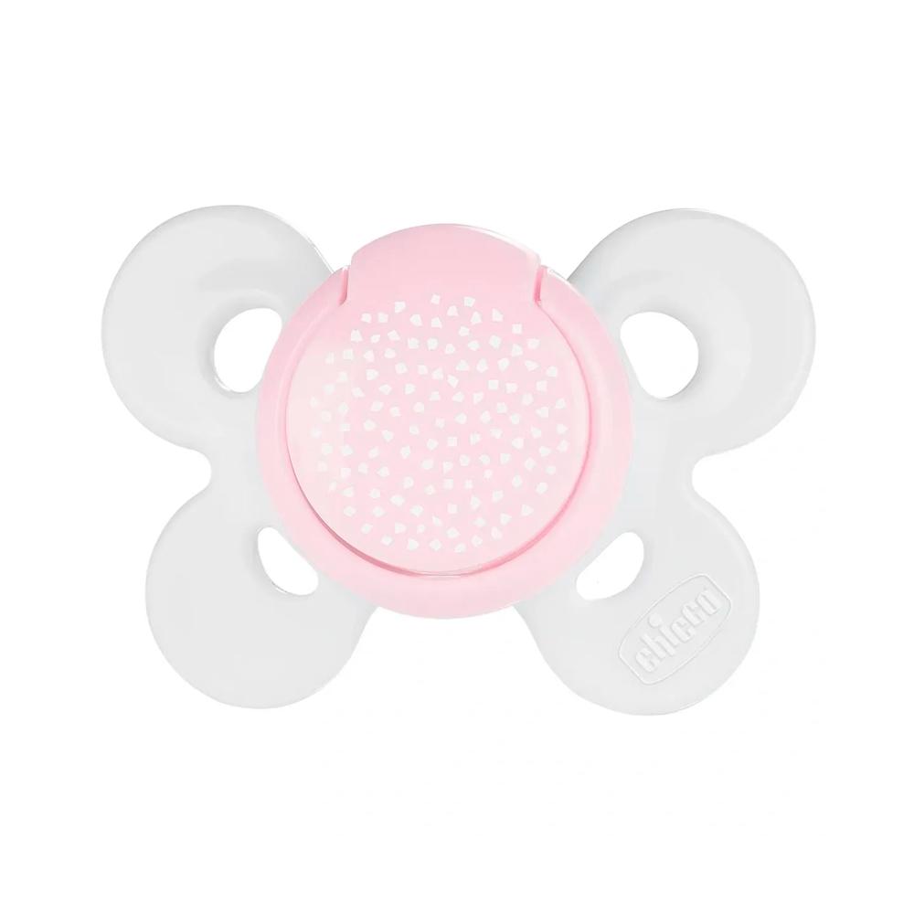 Пустышка chicco physioforma comfort силиконовая для девочек 2-6м 1 шт