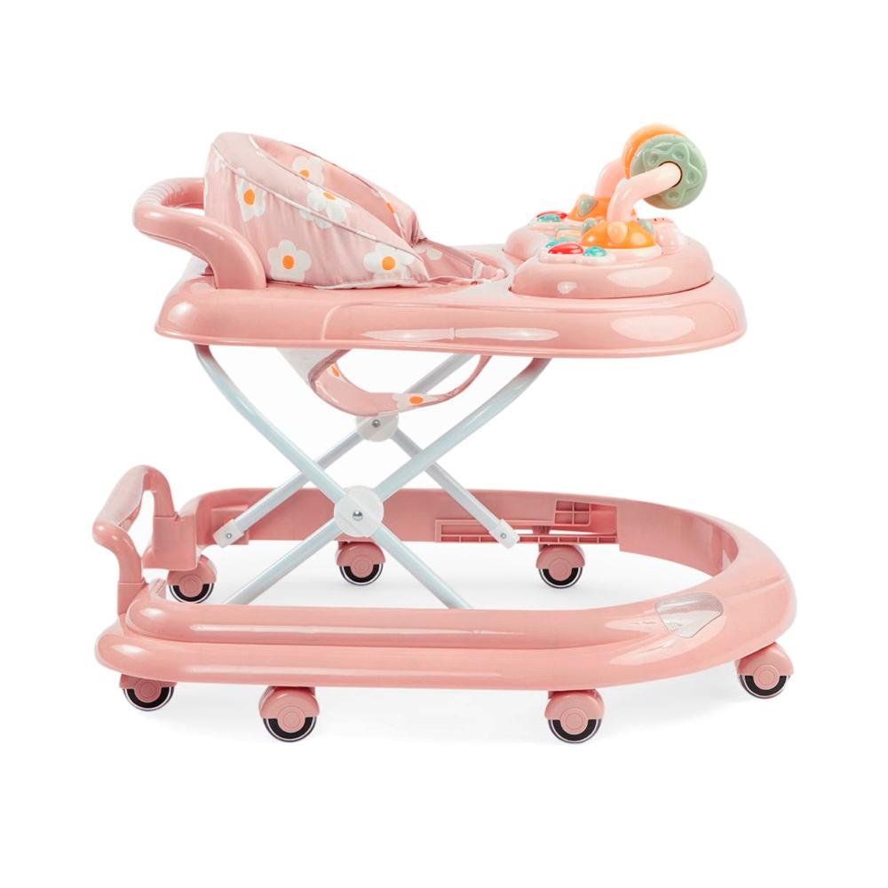 Ходунки SMILEY V2 (pink) Happy Baby