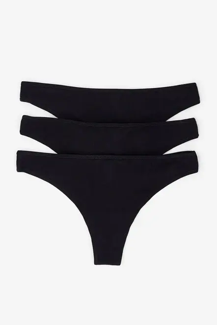 ES COTTON THONG PACK