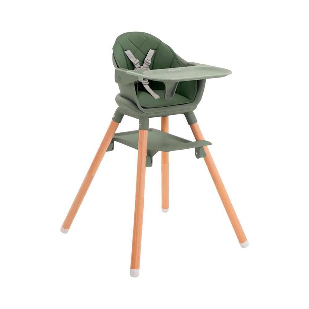 Стульчик для кормления 6в1 KikkaBoo Woody Army Green