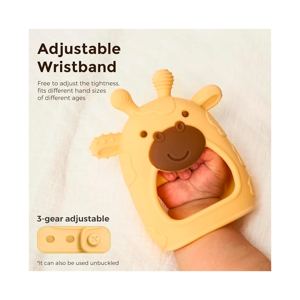 Детская игрушка-прорезыватель Momcozy Yellow