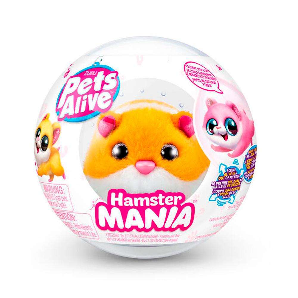 Интерактивная игрушка Pets Alive Хомяк в шаре