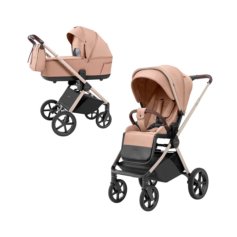 Коляска детская Carrello Ultra 2в1 Floral Beige