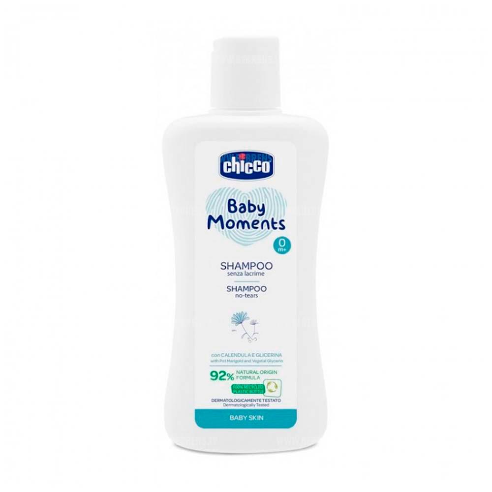 Шампунь без слез Chicco Baby Moments 0м+ 200 мл