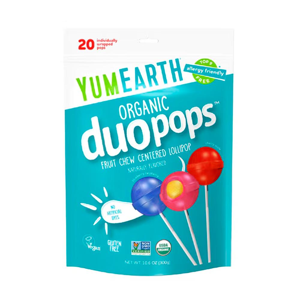 Леденцы Yum Earth DuoPops