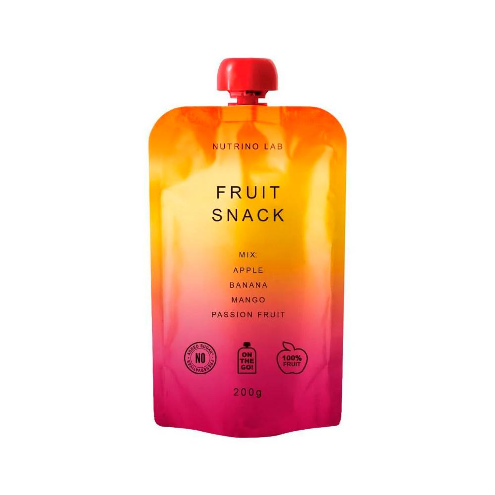 Фруктовое пюре Nutrino Lab яблоко манго маракуйя банан 3+ 200 гр