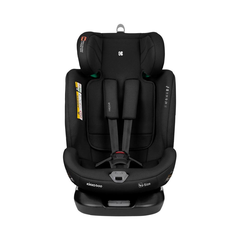Автокресло KikkaBoo i-Moove i-SIZE Black