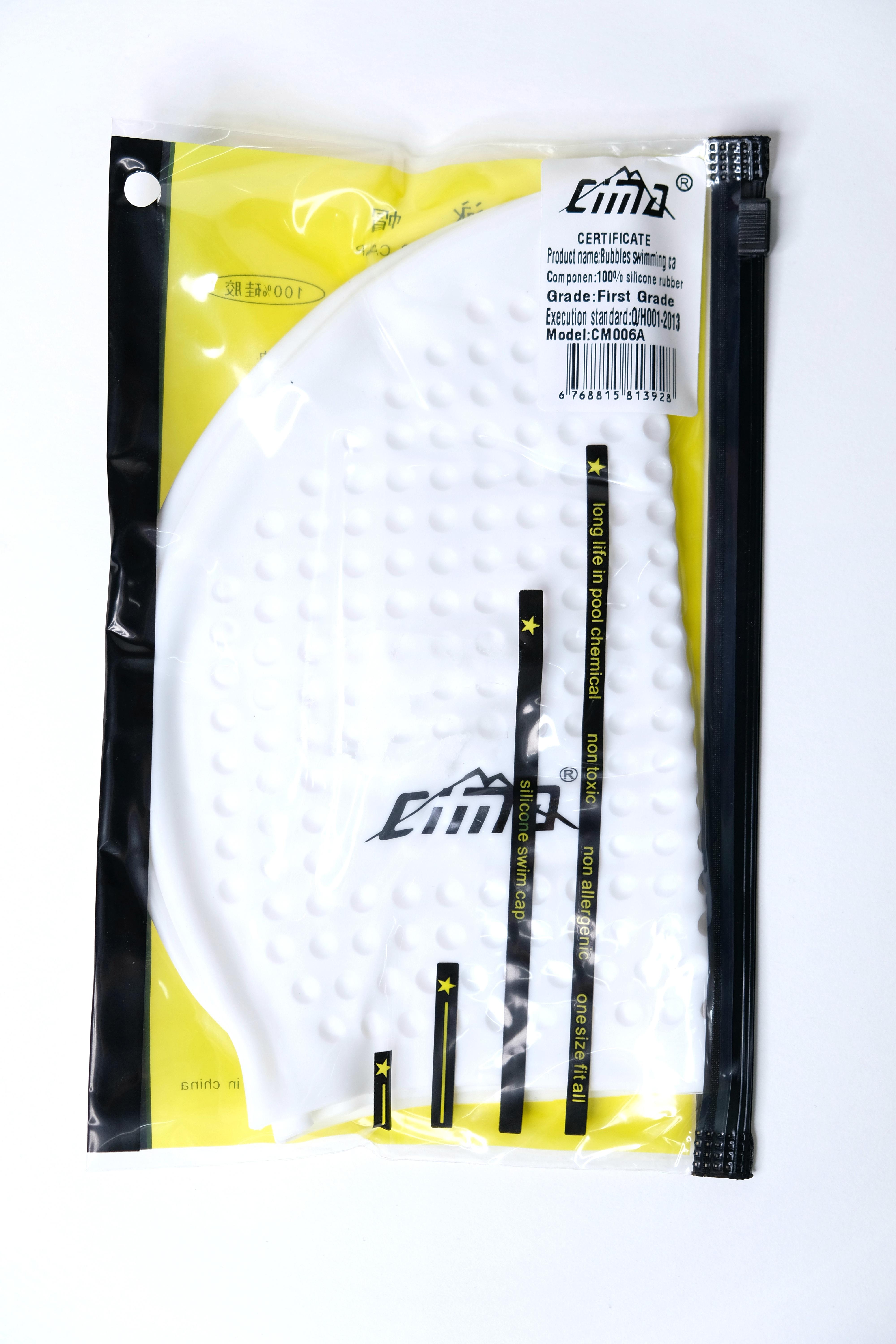 Шапка для плавания CIMA AR006A Белый