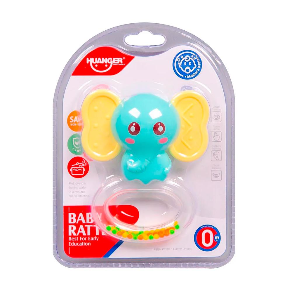 Погремушка-прорезыватель Слон Huanger HE0161 Погремушка-прорезыватель Слон Huanger HE0161