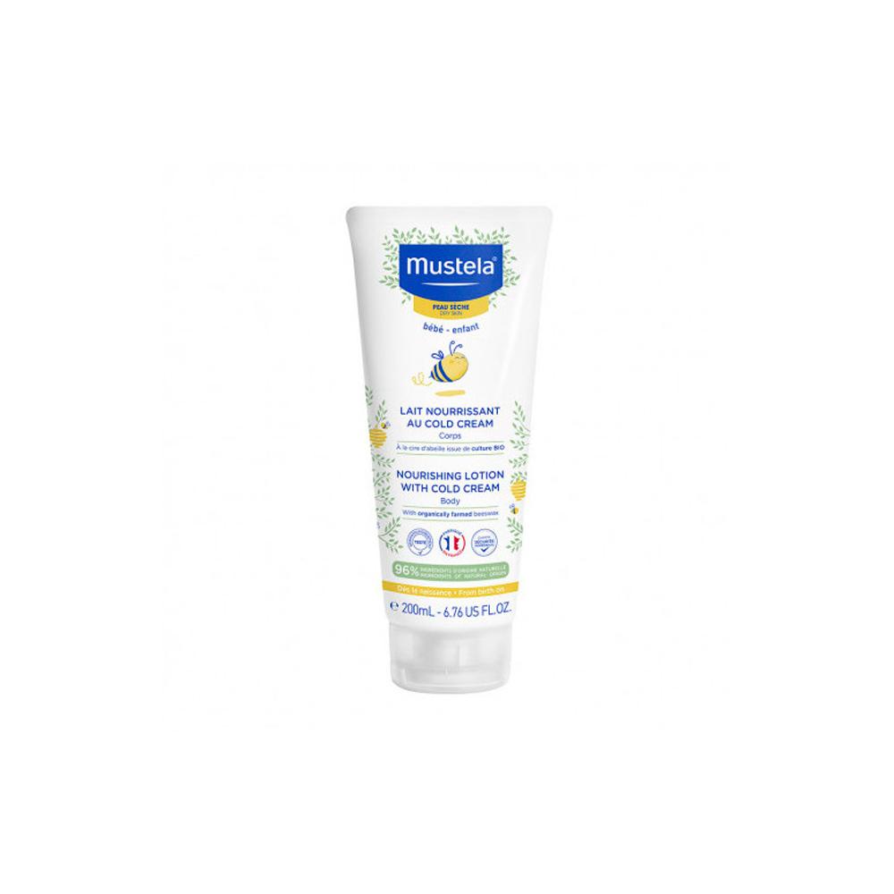 Лосьон Mustela для тела защитный с кольд-кремом 0м+ 200 мл