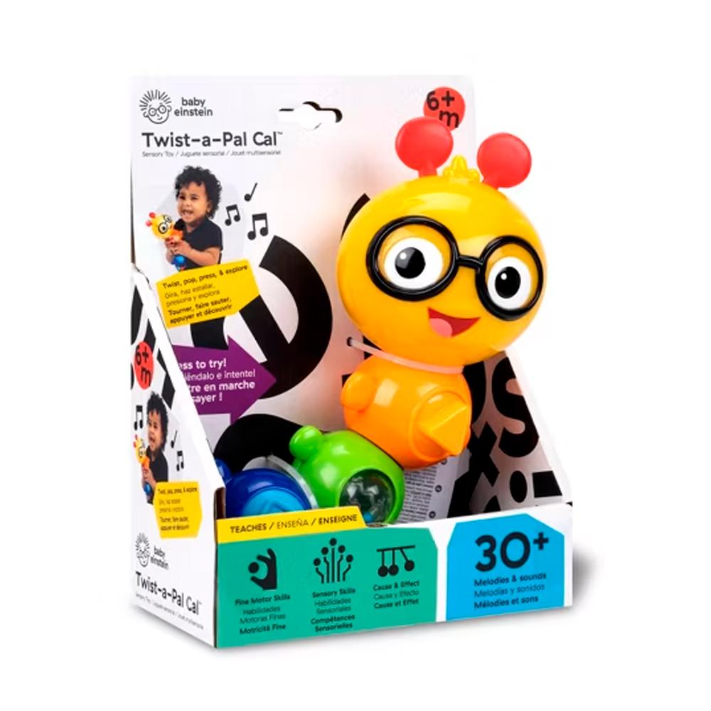Игрушка музыкальная развивающая Baby Einstein Twist-a-Pal Cal