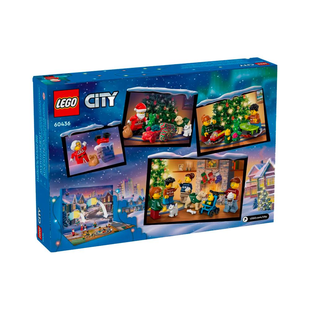 LEGO CITY OCCASIONS новогодний адвент-календарь 2024 5+