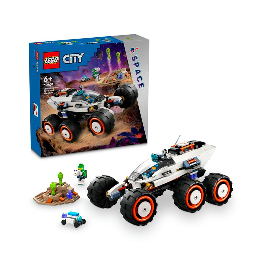 LEGO CITY Ровер исследователи космоса и инопланетной жизни 6+