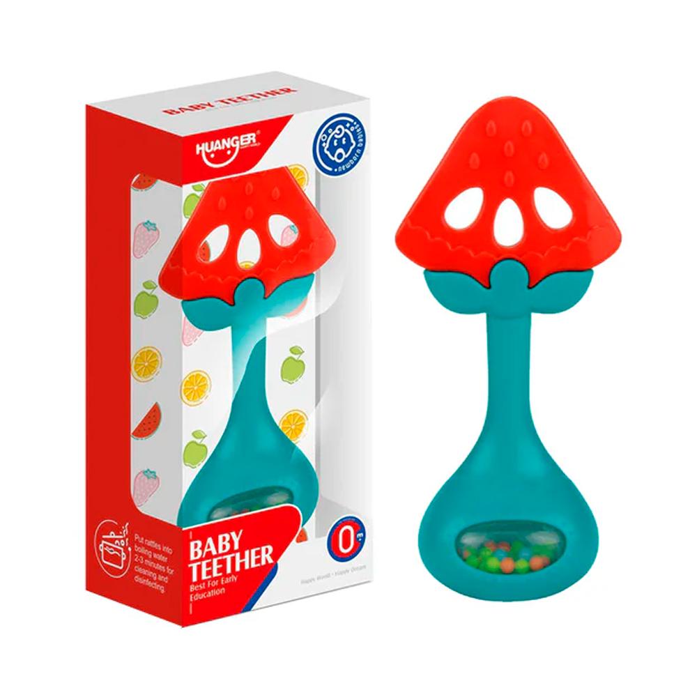 Погремушка-прорезыватель Арбуз Huanger HE0154 Погремушка-прорезыватель Арбуз Huanger HE0154