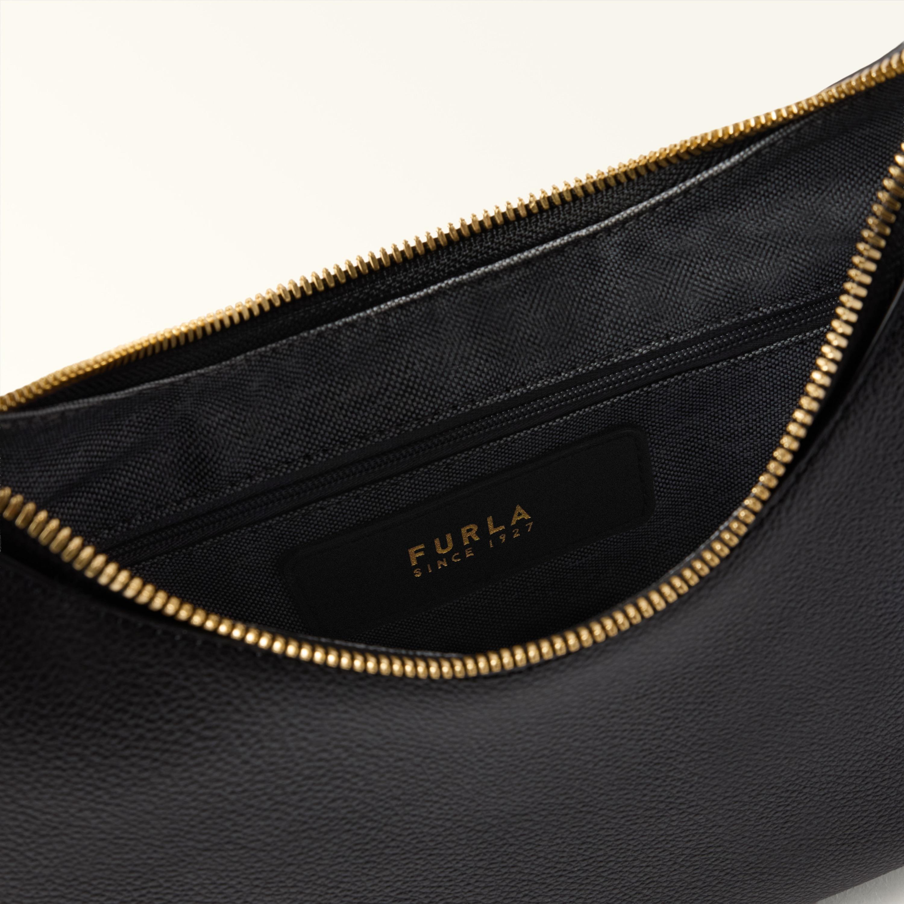 FURLA GOCCIA S SHOULDER BAG - VITELLO NIGHT+VITELLO SIDNEY FURLA GOCCIA S SHOULDER BAG - VITELLO NIGHT+VITELLO SIDNEY
