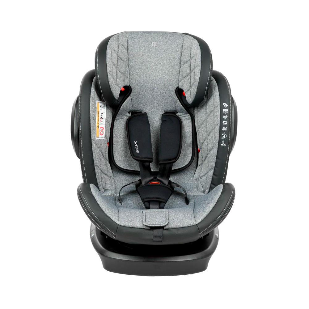 Автокресло KikkaBoo Stark ISOFIX Light Grey