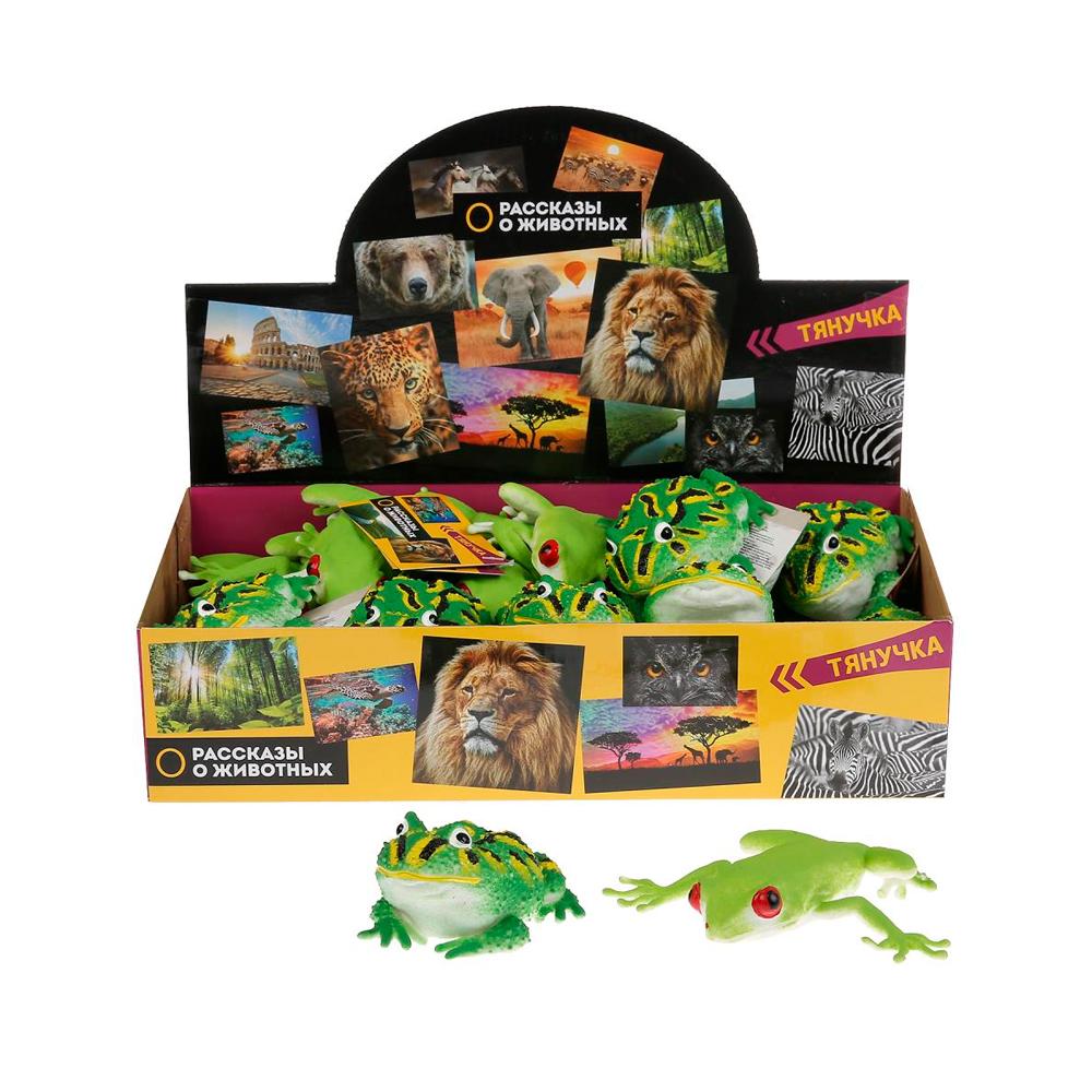 Игрушка-тянучка лягушка Играем вместе Игрушка-тянучка лягушка Играем вместе