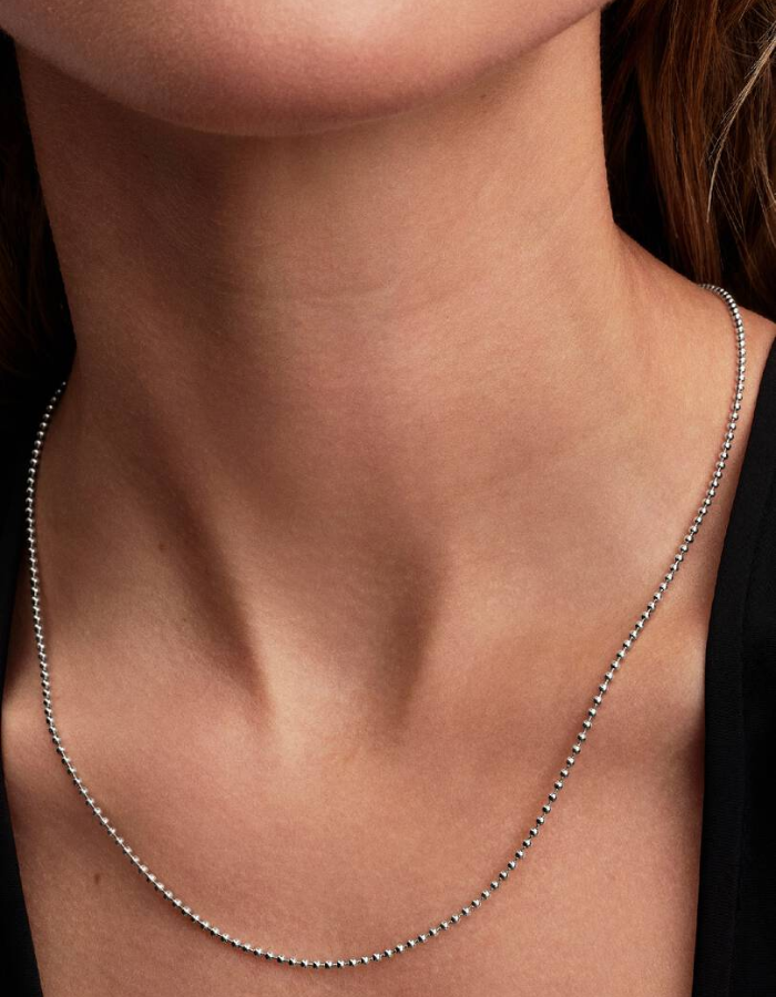 Sterling silver ball chain