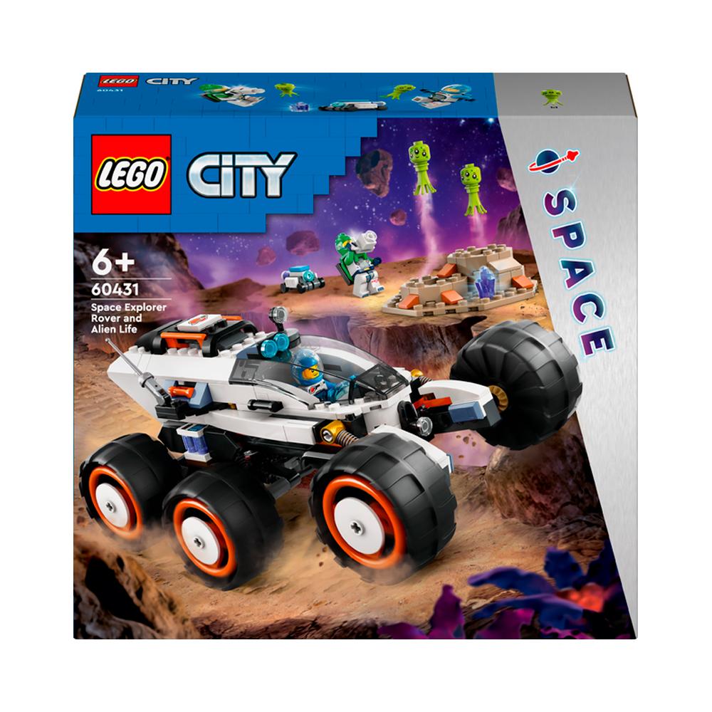 LEGO CITY Ровер исследователи космоса и инопланетной жизни 6+