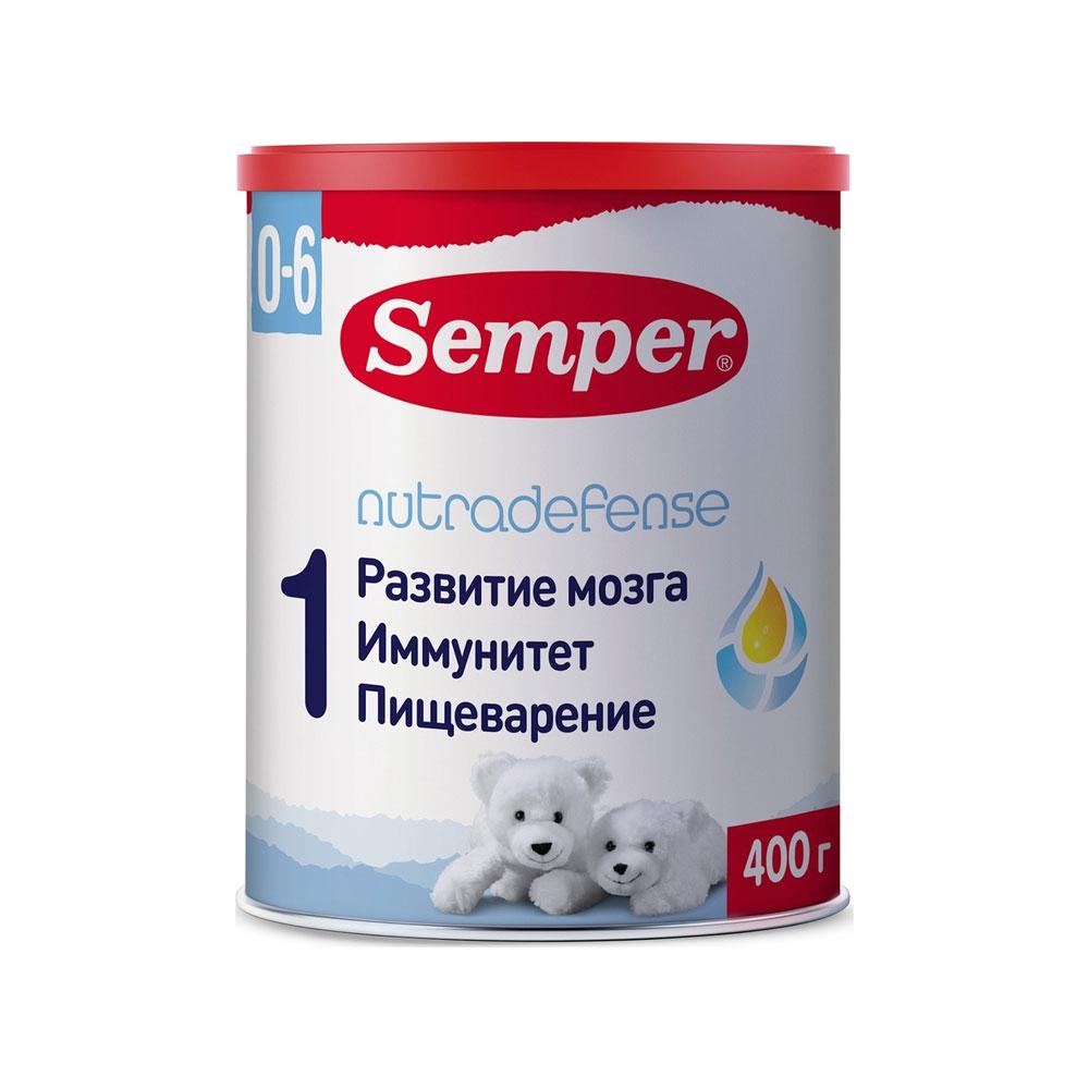 Semper молочная смесь Сэмпер бэби нутрадефенс 1 (400грx12)