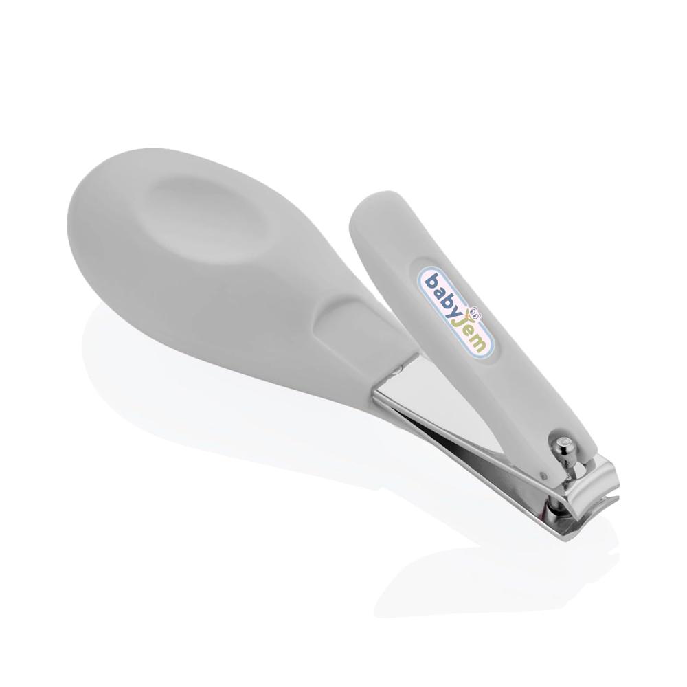 Кусачки для ногтей BabyJem EASY GRIP серые 0+