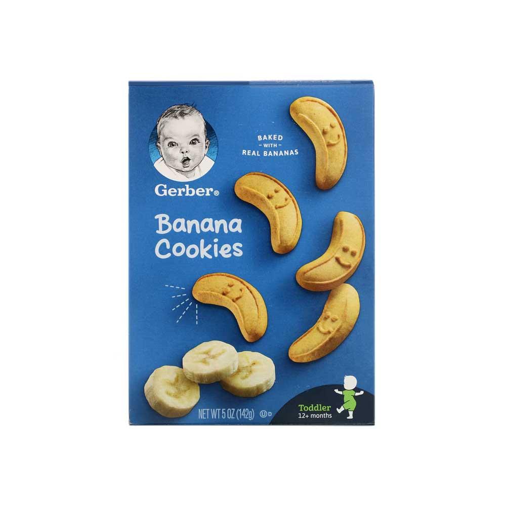 Печенья Gerber банан 12м+ 142 гр